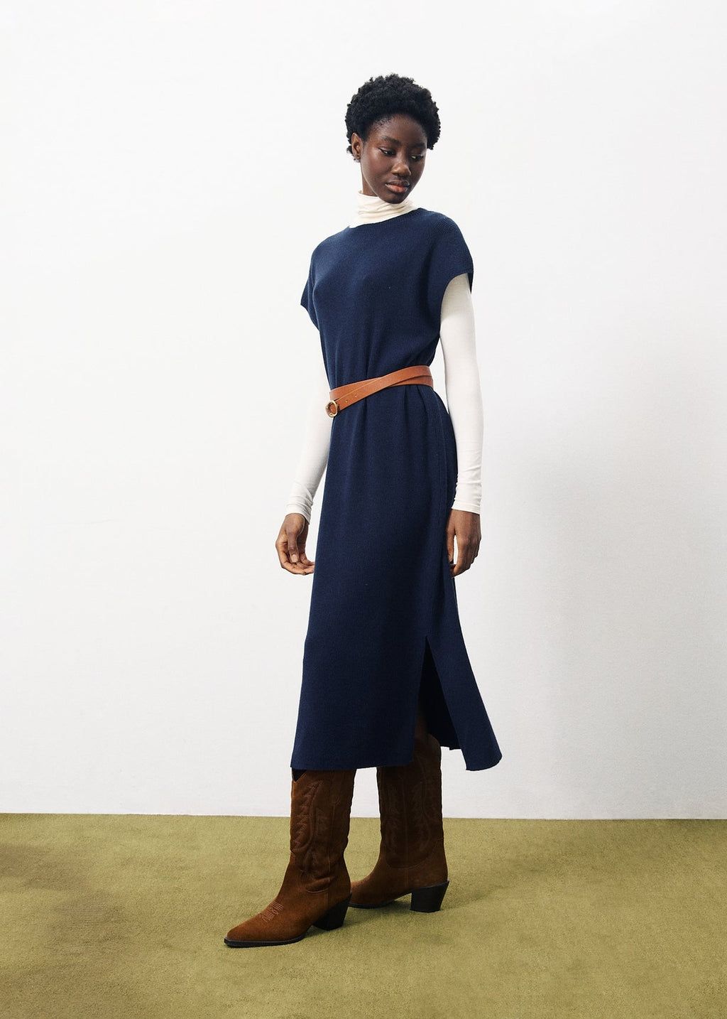 Robe Norane - Bleu Marine