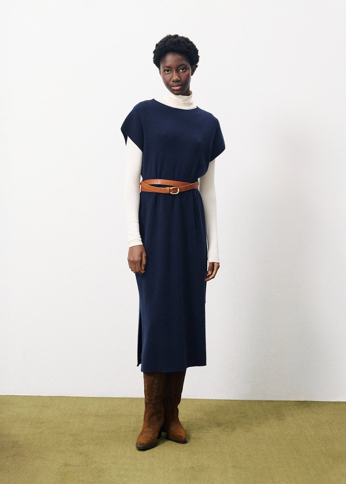 Robe Norane - Bleu Marine