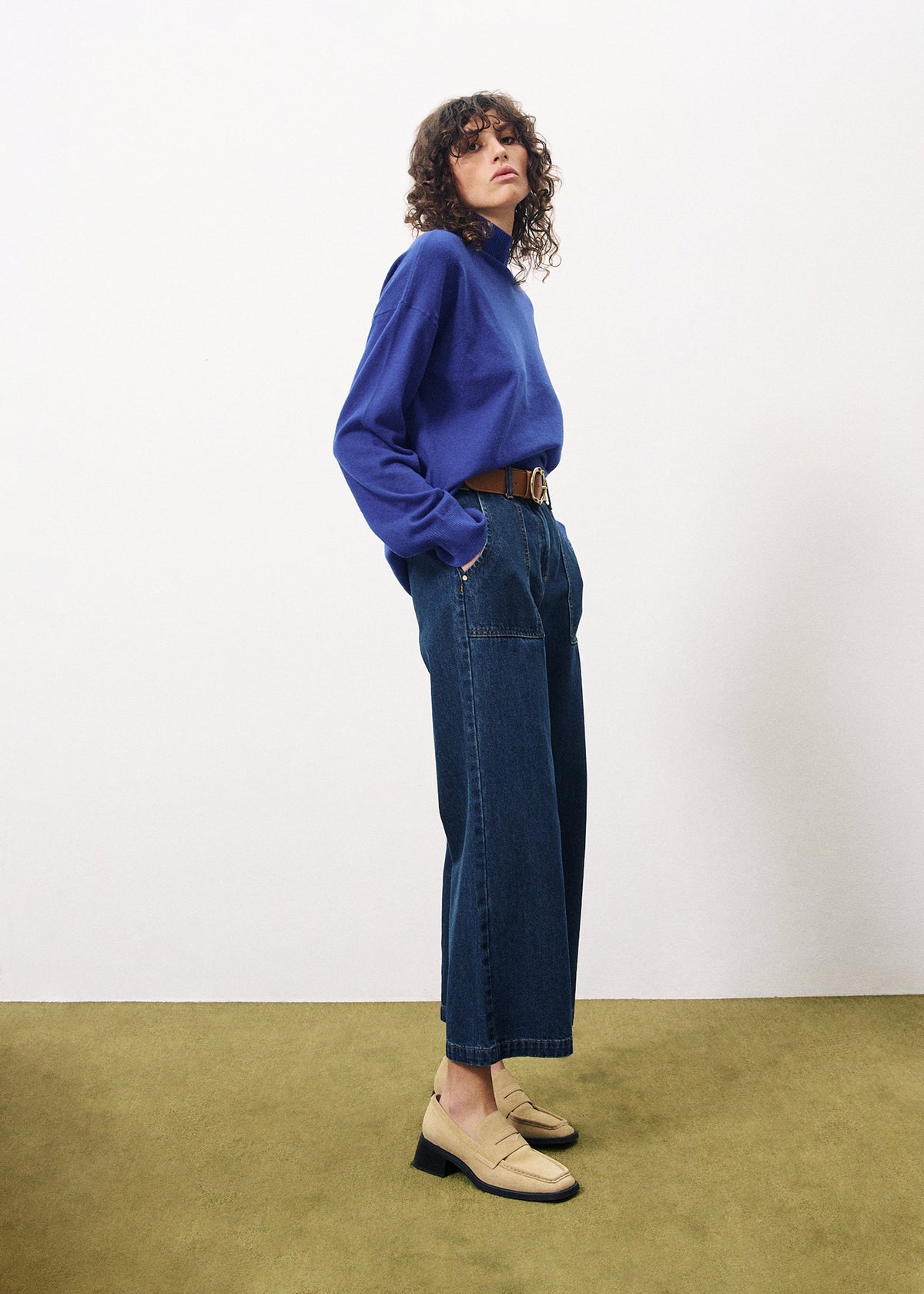 Pull Noure - Bleu Electrique