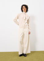 Gilet Perline - Creme