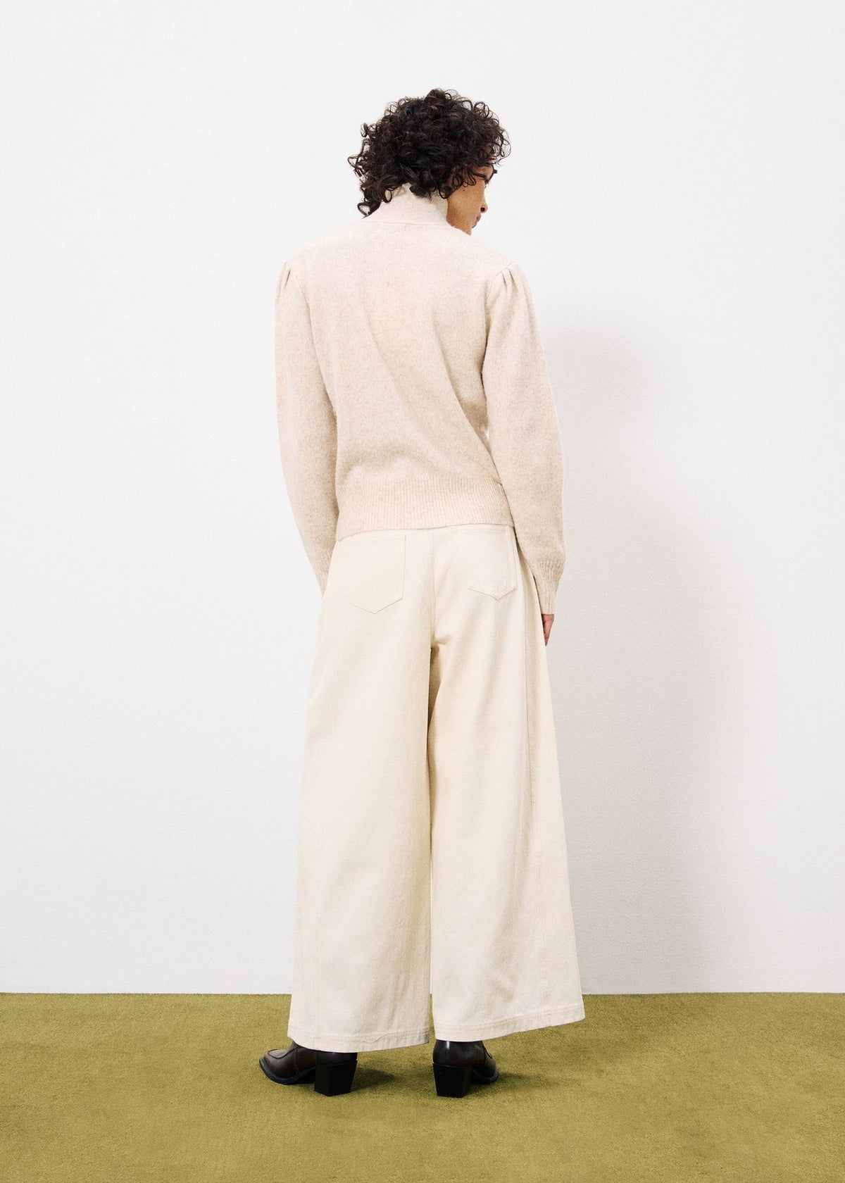 Gilet Perline - Creme