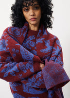 Pull Egenie - Flora Blue