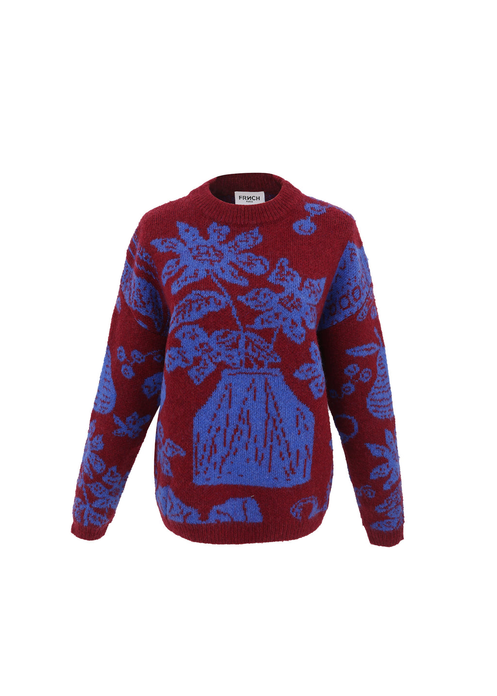 Pull Egenie - Flora Blue