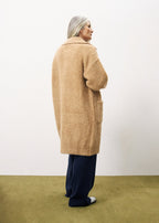 Gilet Long Schana - Camel