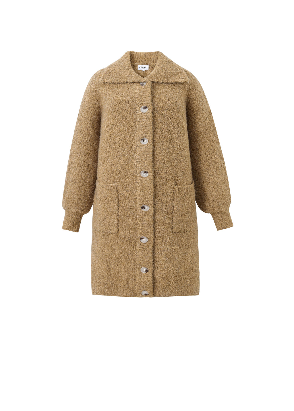 Gilet Long Schana - Camel