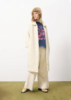 Gilet Long Schana - Creme