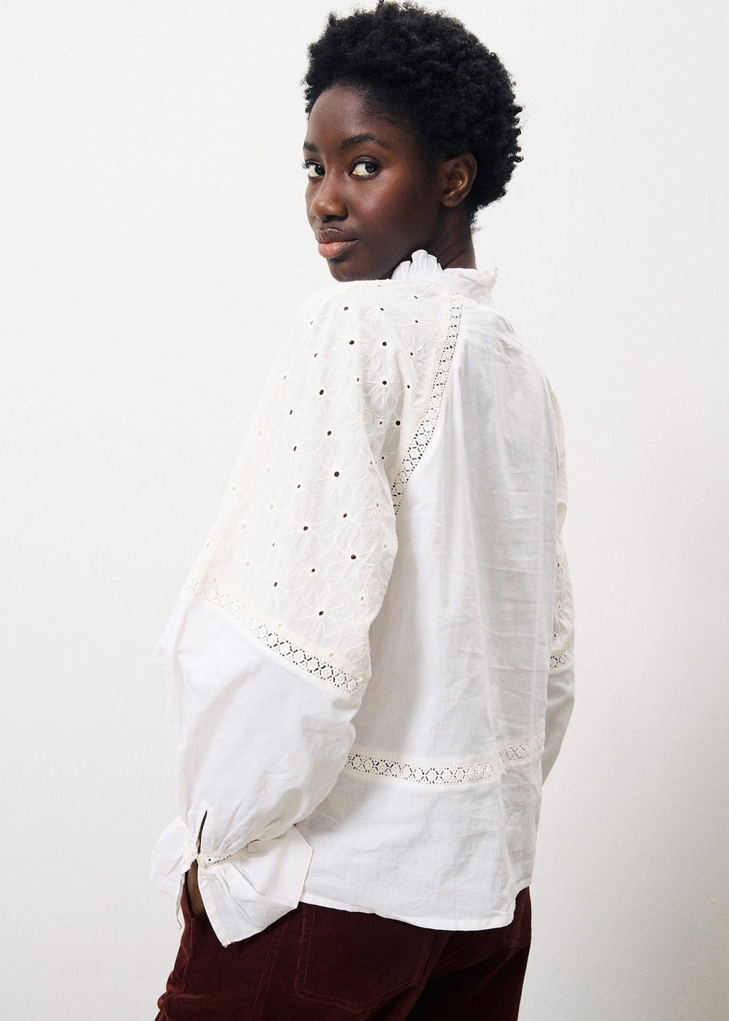 Blouse Chadia - Creme