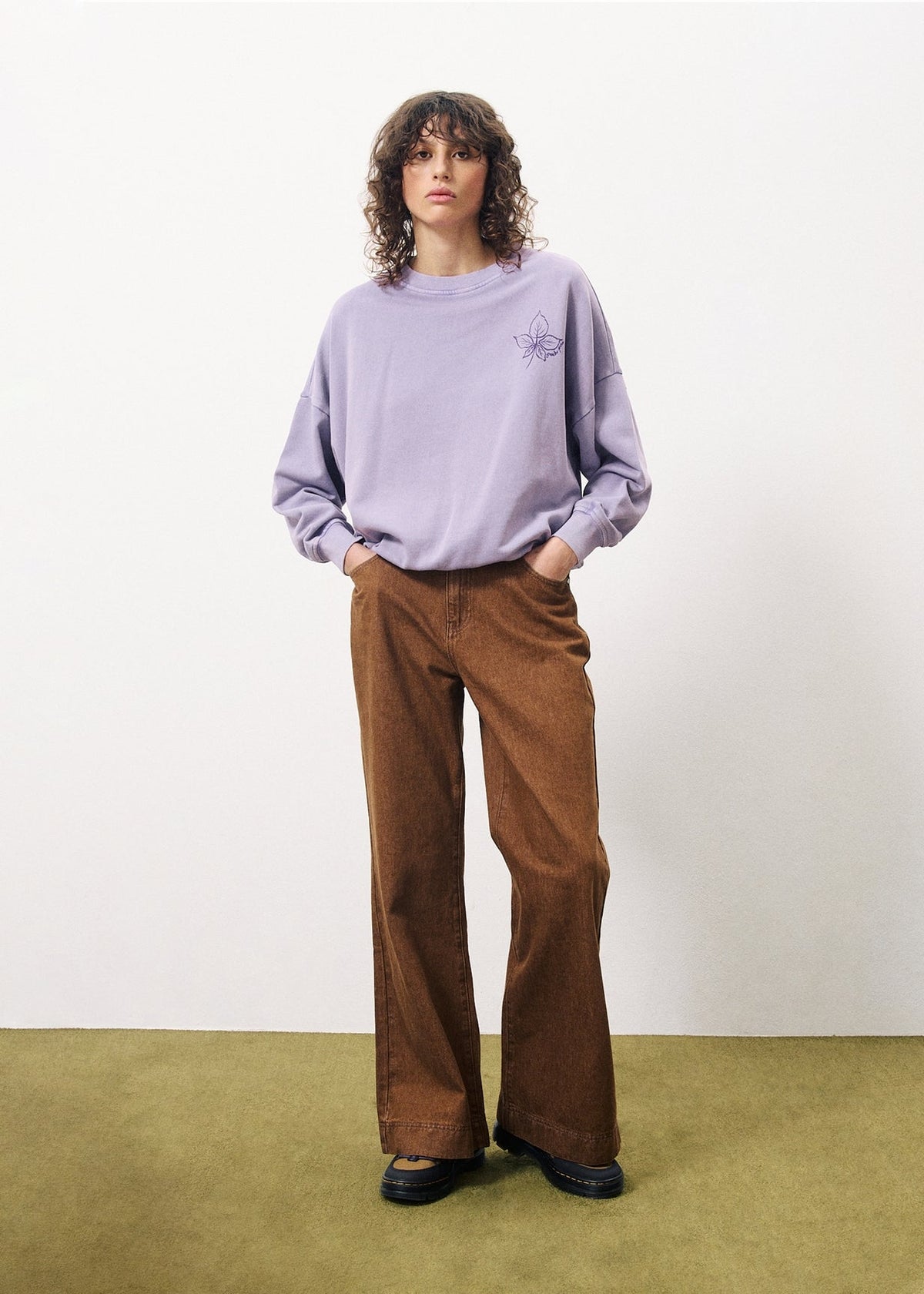 Sweatshirt Leone - Lilas