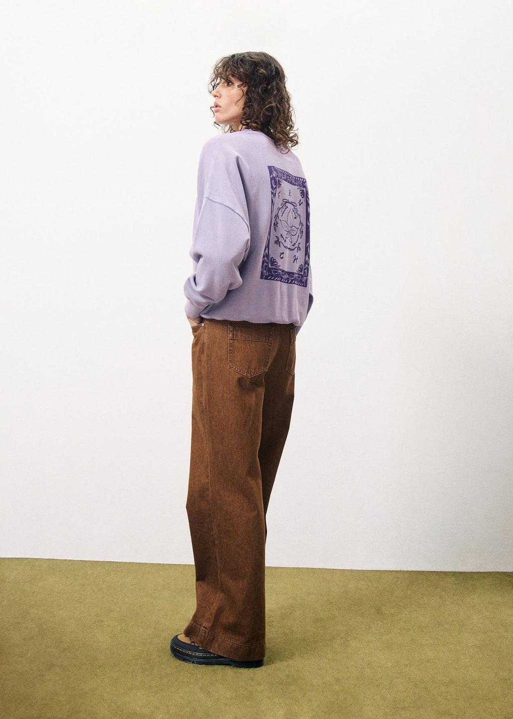 Sweatshirt Leone - Lilas