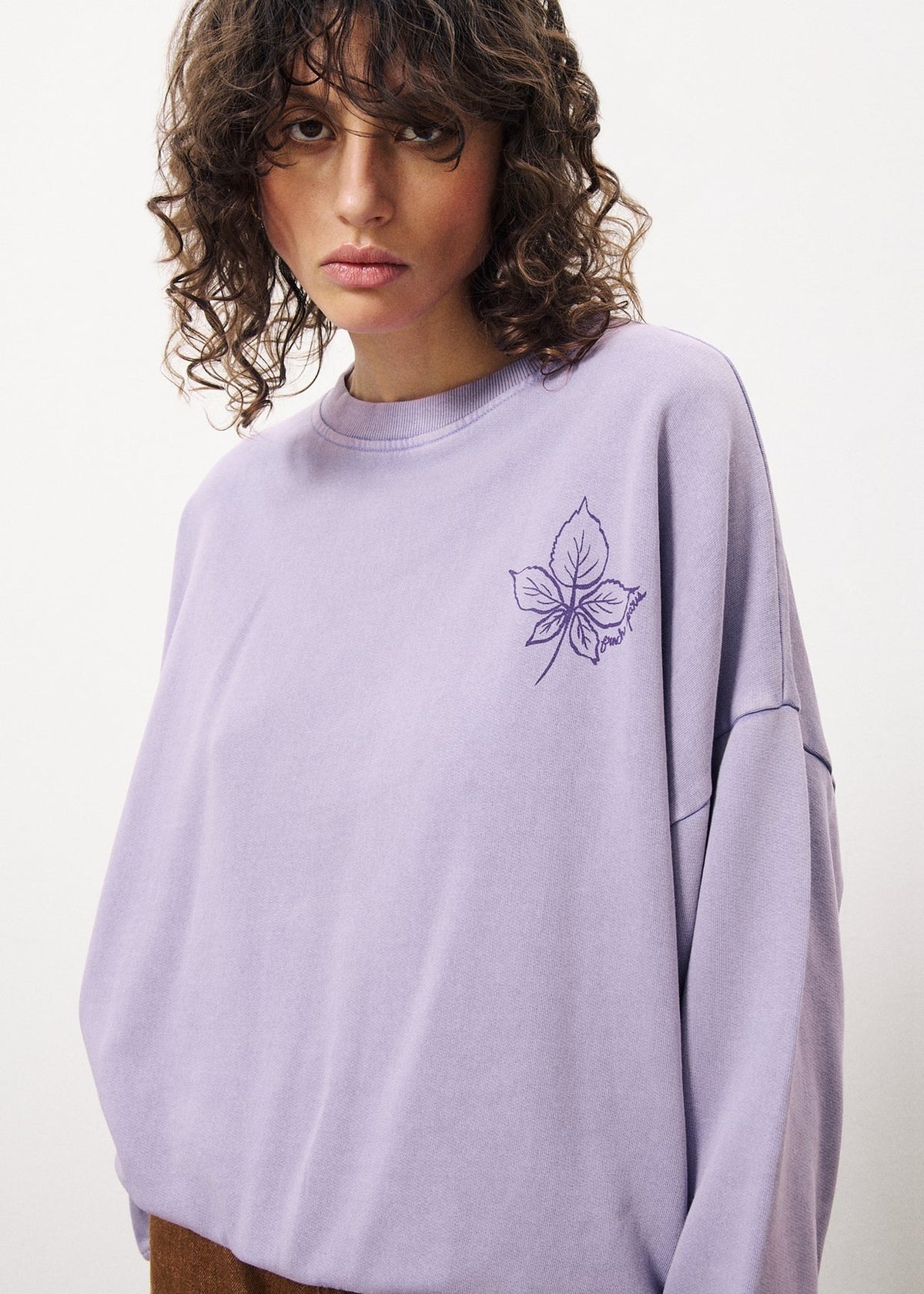 Sweatshirt Leone - Lilas