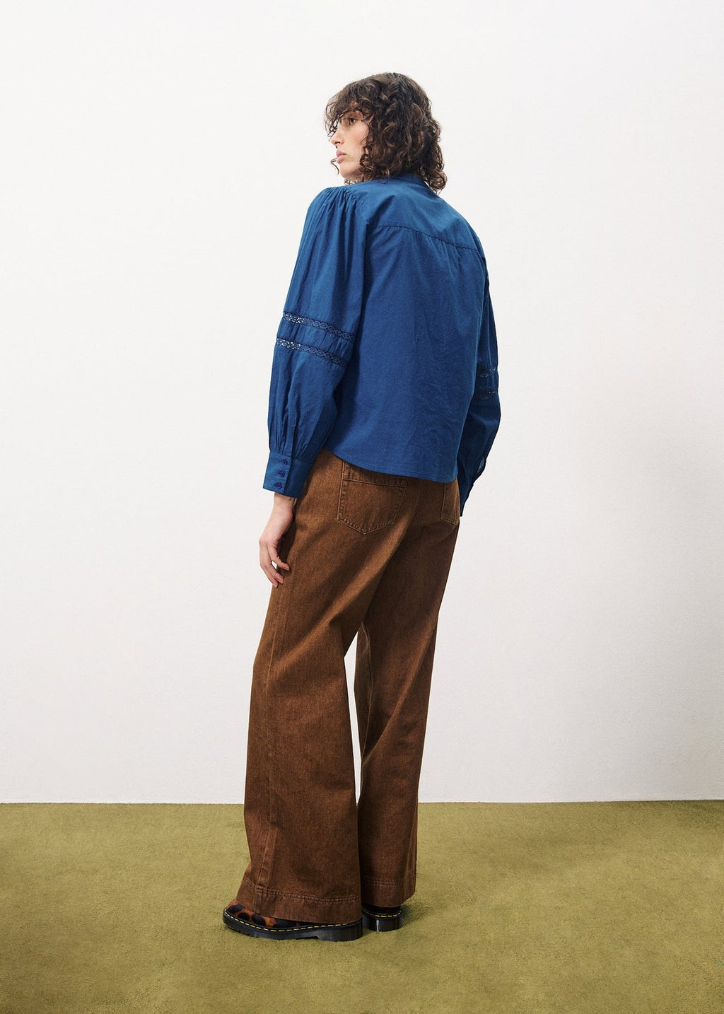 Blouse Evaleen - Bleu Marine
