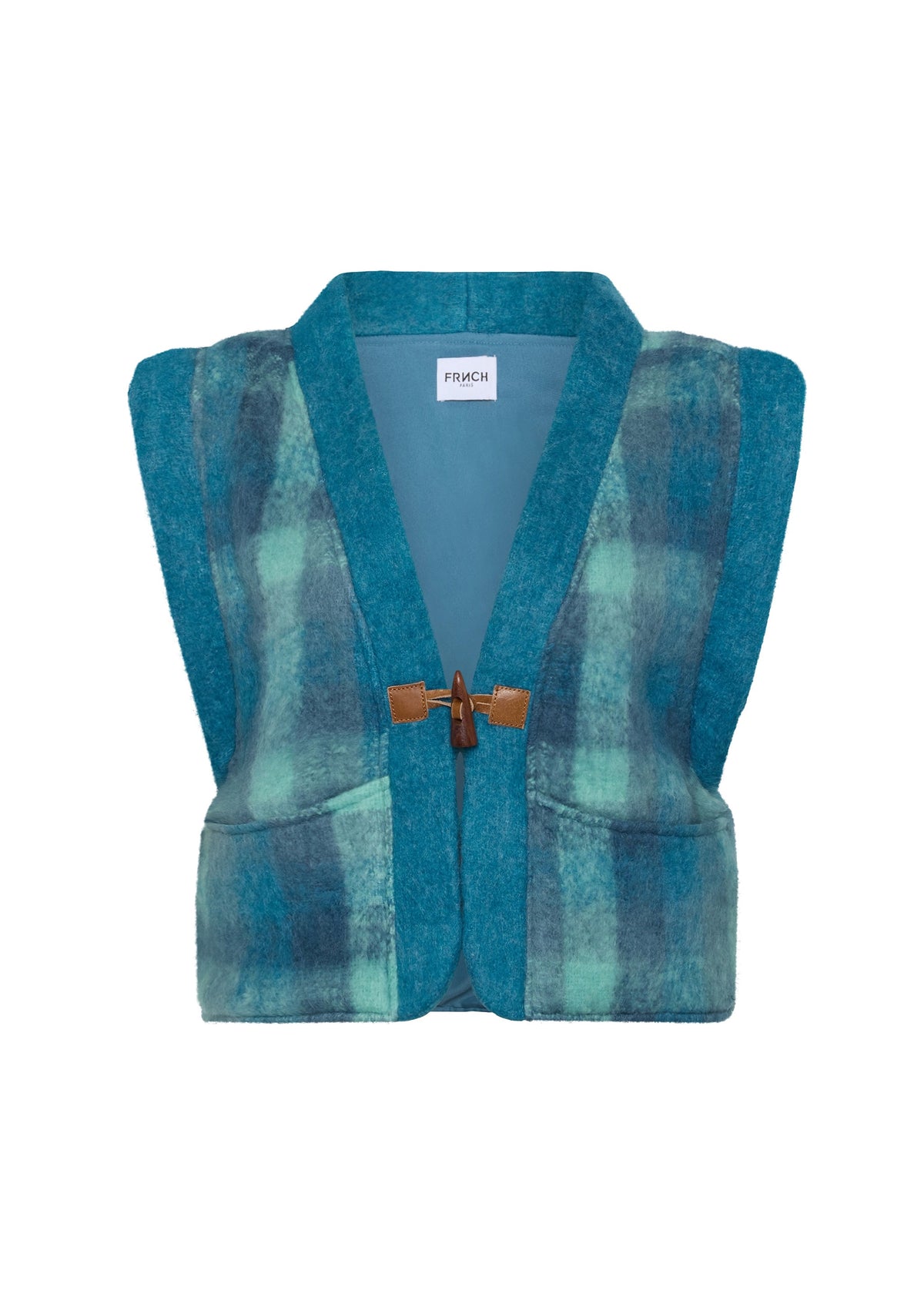 Gilet Paulina - Bleu Petrole