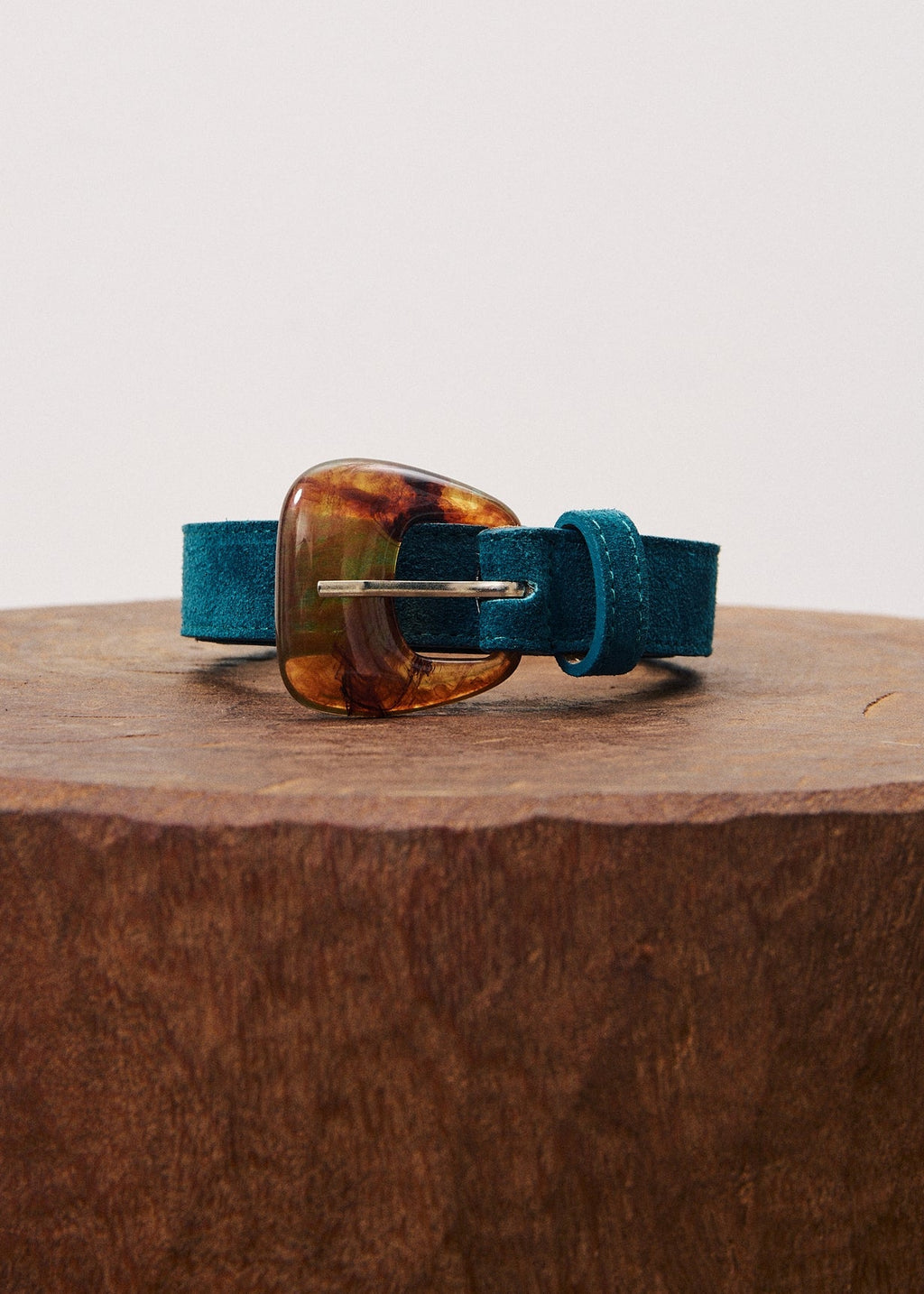 Ceinture Elda - Bleu Petrole