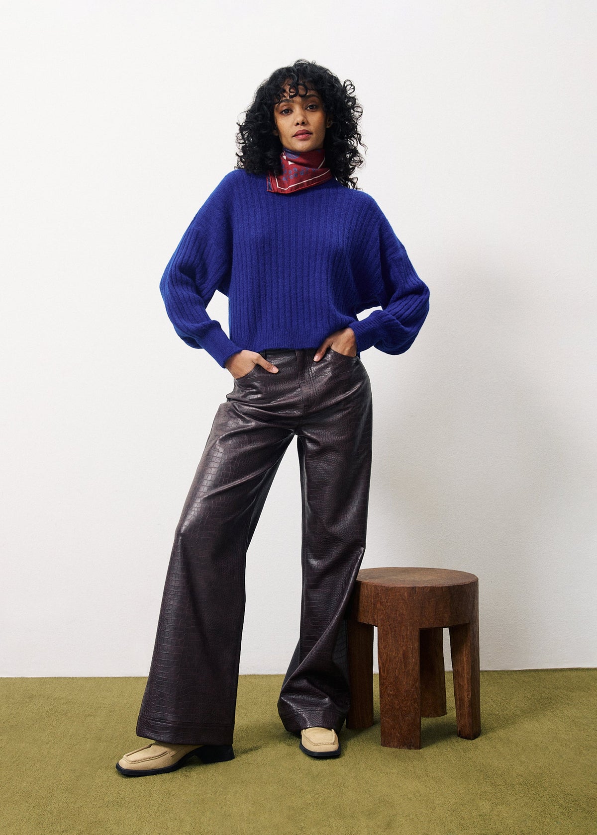 Pull Naicha - Bleu Electrique