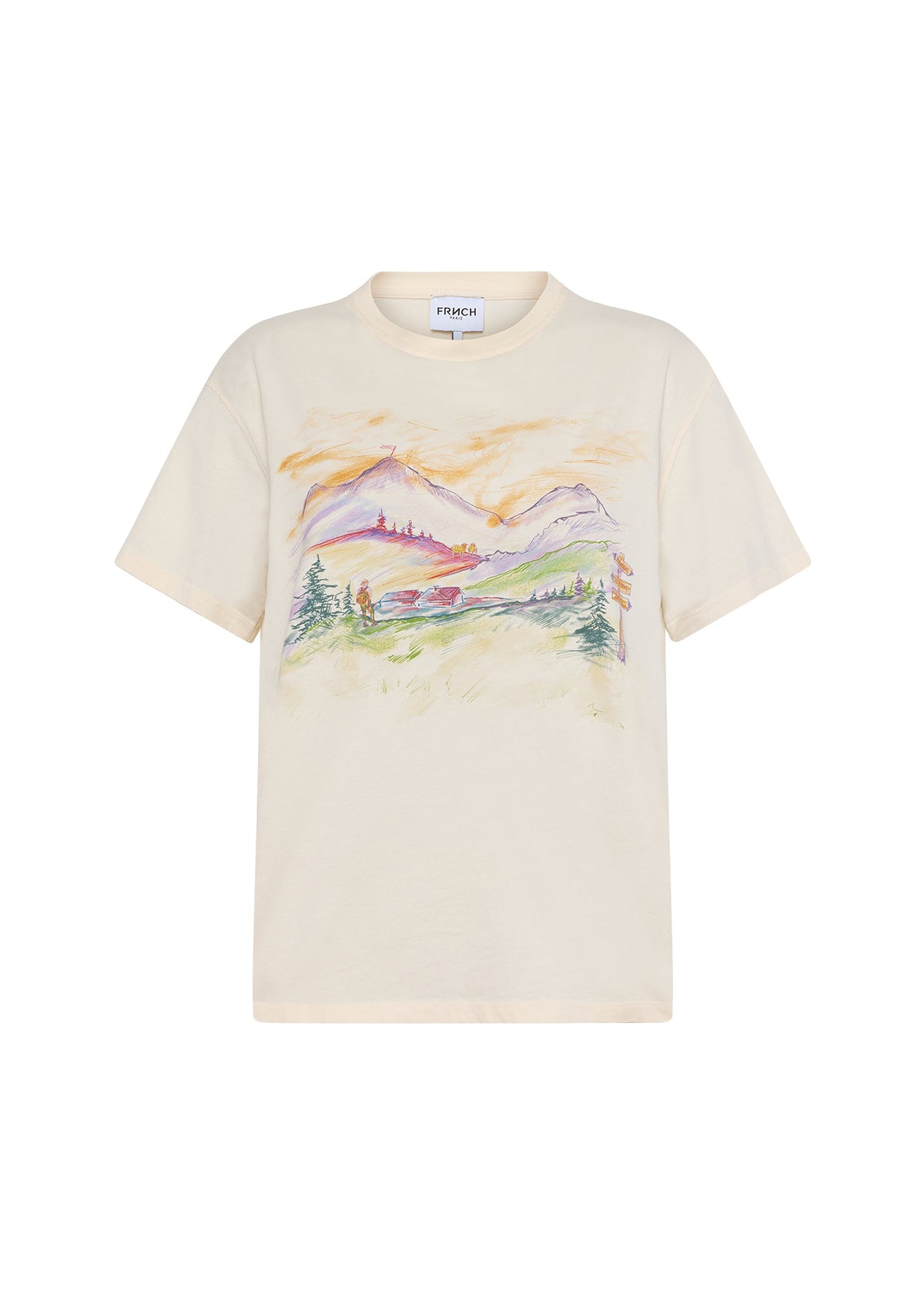 T-Shirt Azelle - Creme