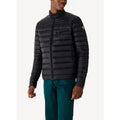 Stand Collar Down Jacket - Black - Men