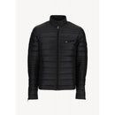 Stand-up Collar Down Jacket - Black - Men