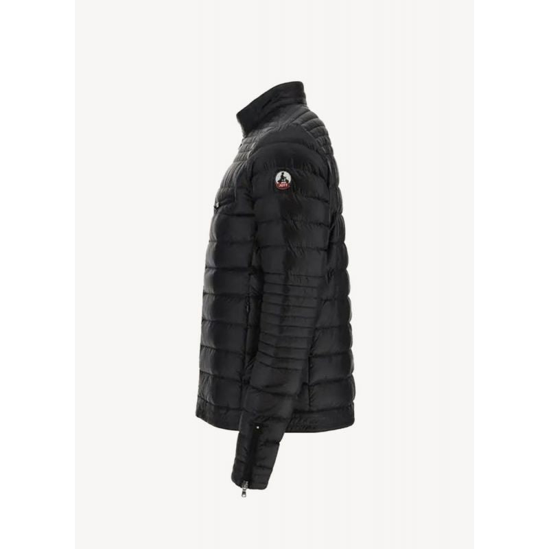 Stand Collar Down Jacket - Black - Men