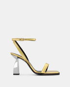 Angel E Gold Metallic Nappa
