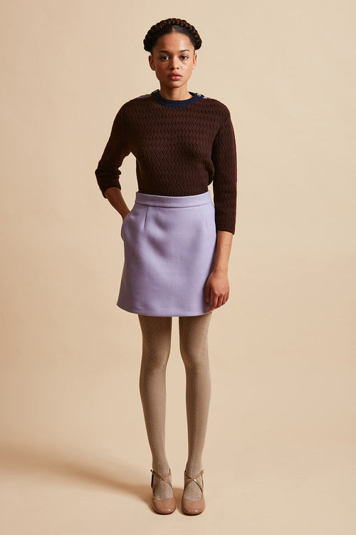High-waisted short skirt - Parma