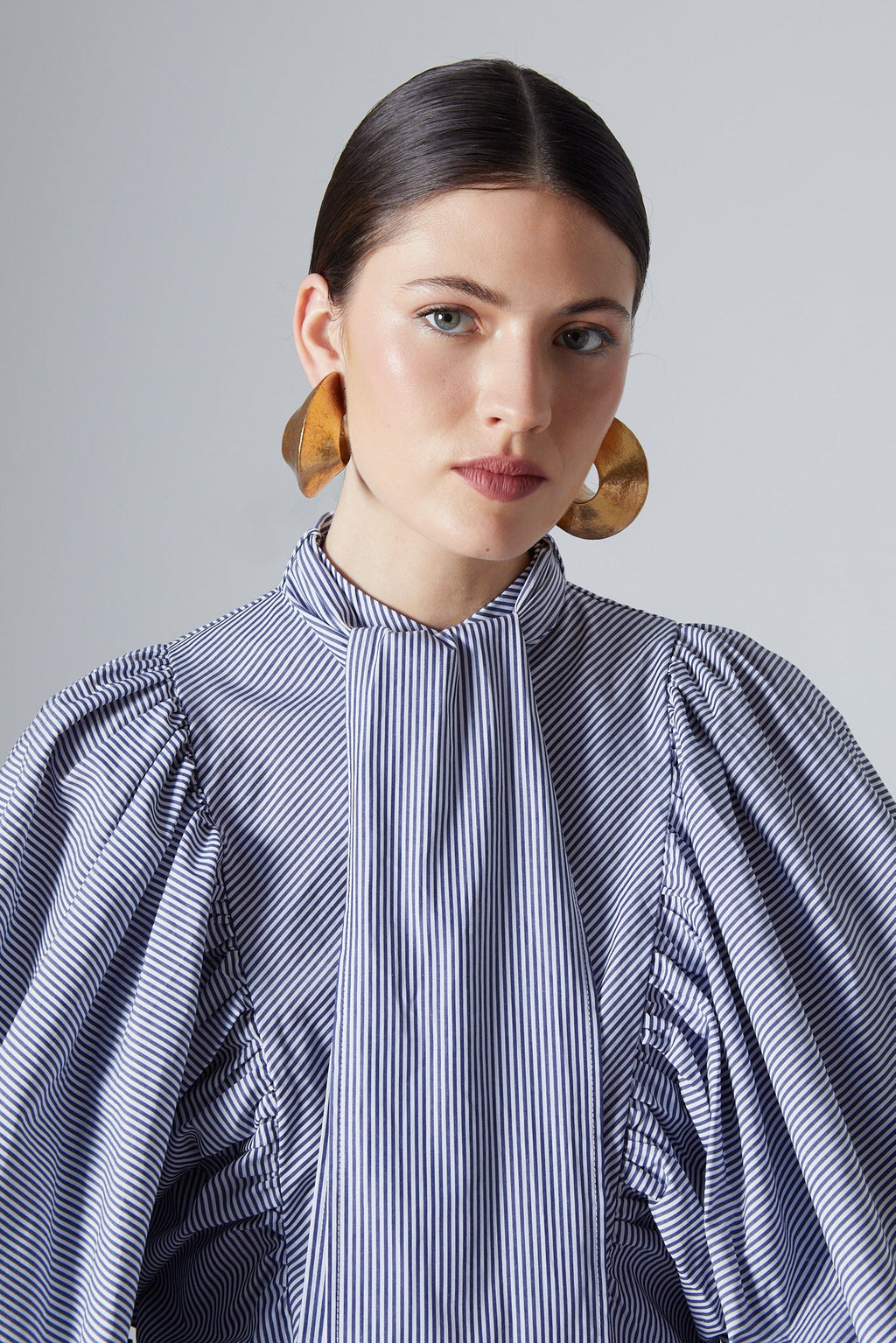 Blouse Celeste Blue Stripes