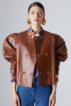 Veste Camila Cognac