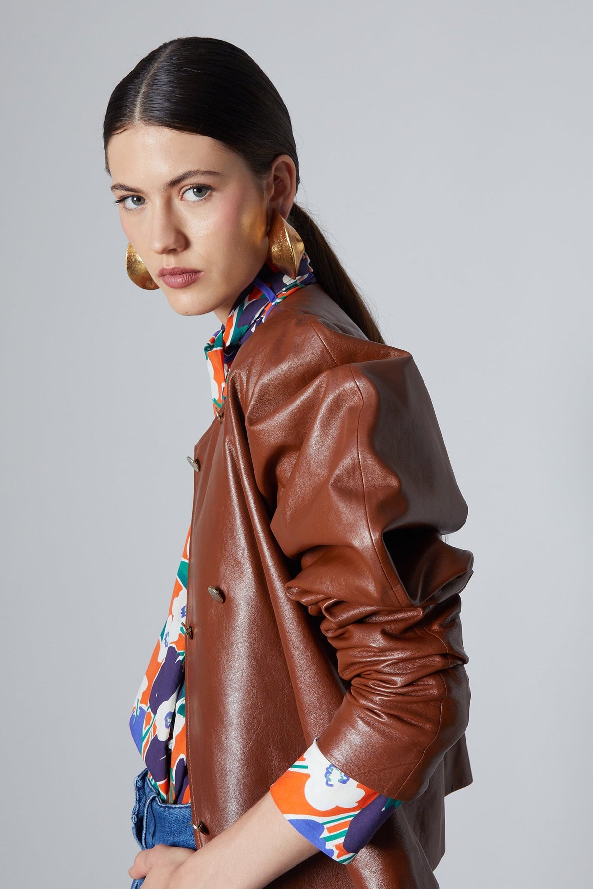 Veste Camila Cognac