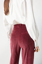 Pantalón Elvis Maroon Corduroy