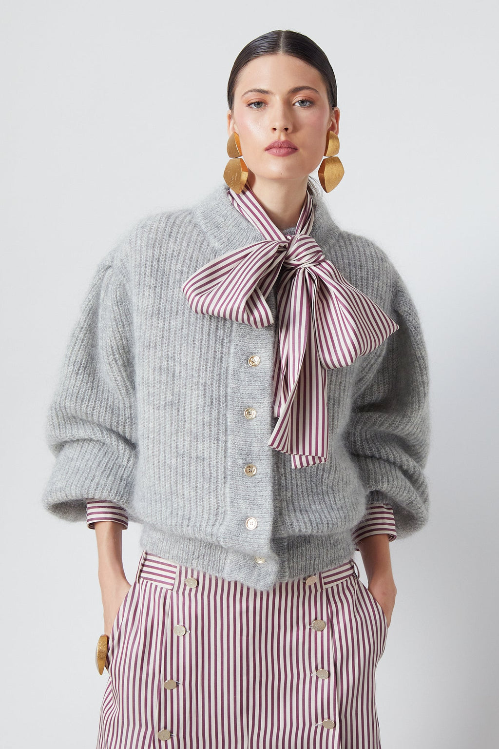 Cardigan Leandra Grey
