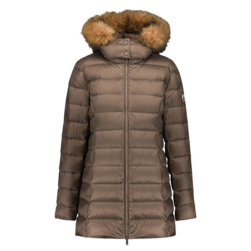 Jott - Doudoune À Capuche Perle - Taupe