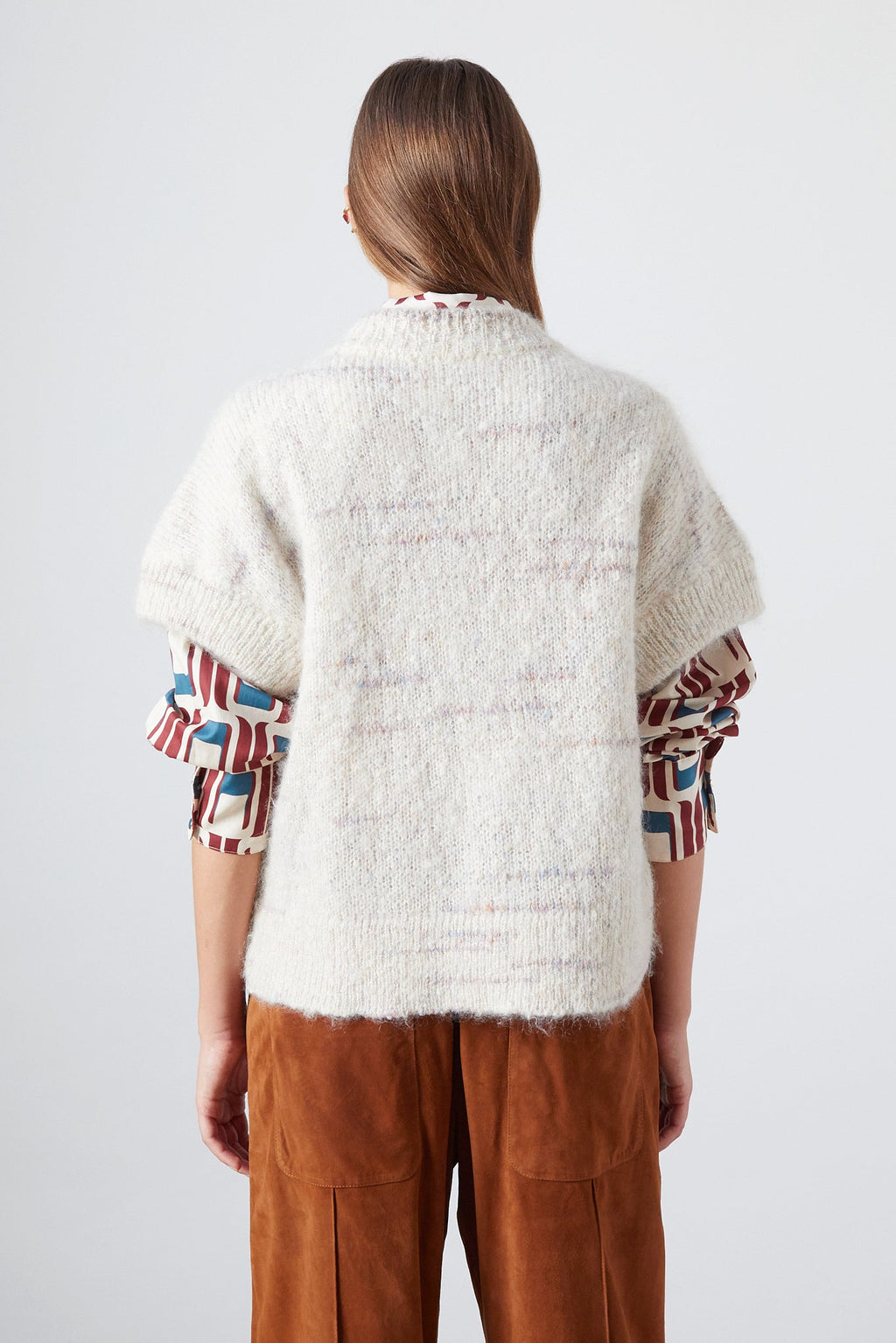 Gilet Luca Oat Melange