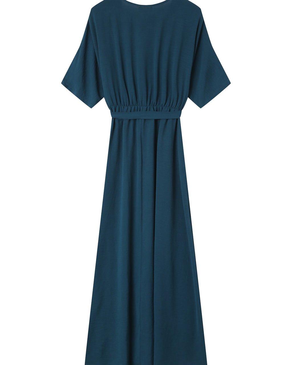 Emerald Wrap Maxi Dress Maud