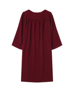 Short Babydoll Dress Burgundy Susana