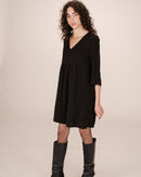 Short Black Babydoll Dress Susana