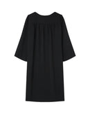 Short Black Babydoll Dress Susana