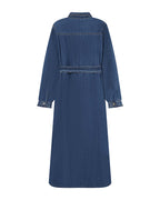 Robe Longue Shanie - Medium Blue