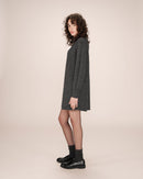 Vestido Jersey Corto Antracita Sandrine