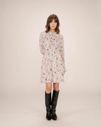 Sentimentale Short Ecru Dress