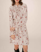 Sentimentale Short Ecru Dress
