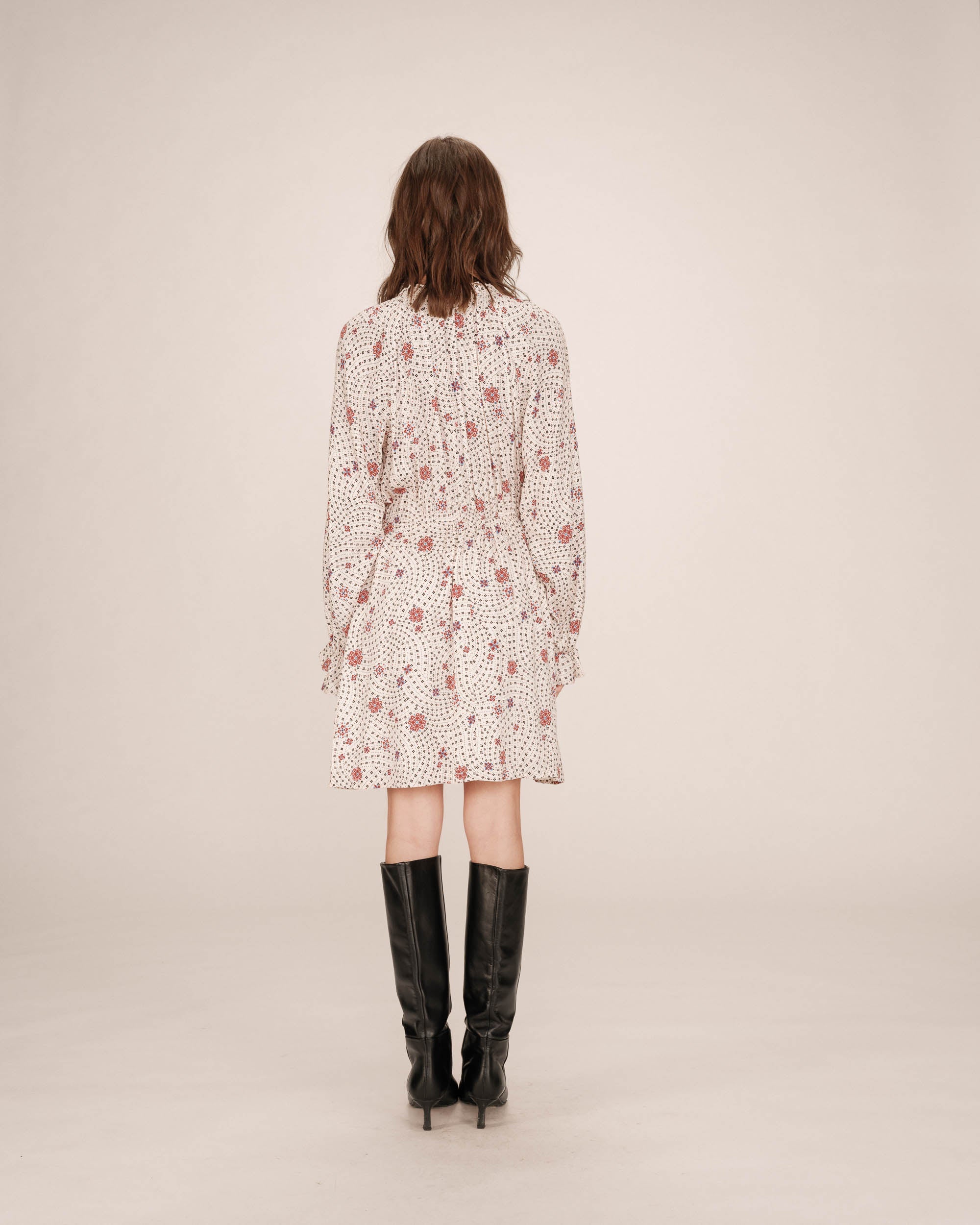 Sentimentale Short Ecru Dress