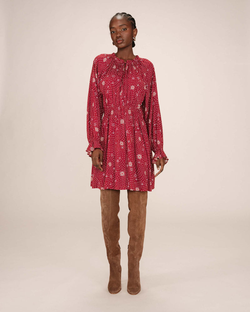 Sentimental Terracotta Short Dress