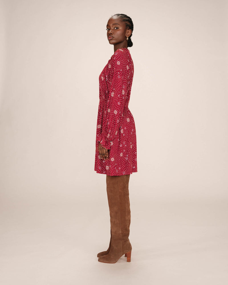 Sentimental Terracotta Short Dress