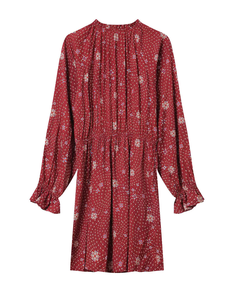 Sentimental Terracotta Short Dress