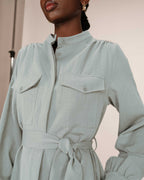 Short Shirt Dress Sage Serbia