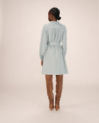 Short Shirt Dress Sage Serbia