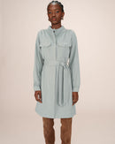 Short Shirt Dress Sage Serbia