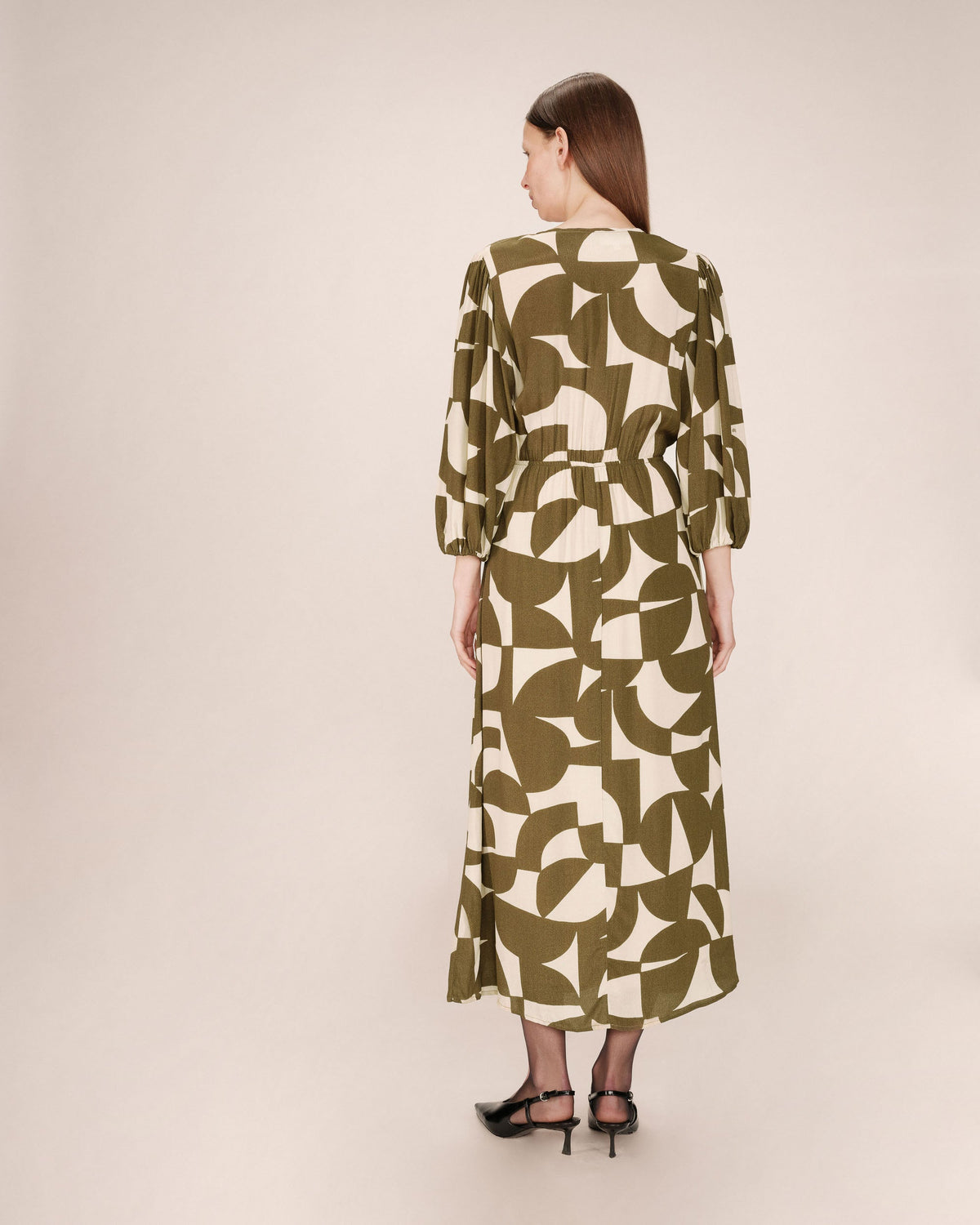 Robe Longue Shelly - Olive