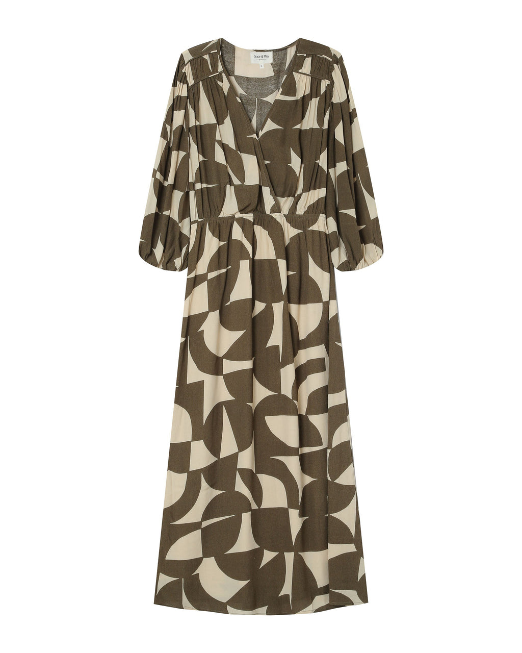 Robe Longue Shelly - Olive
