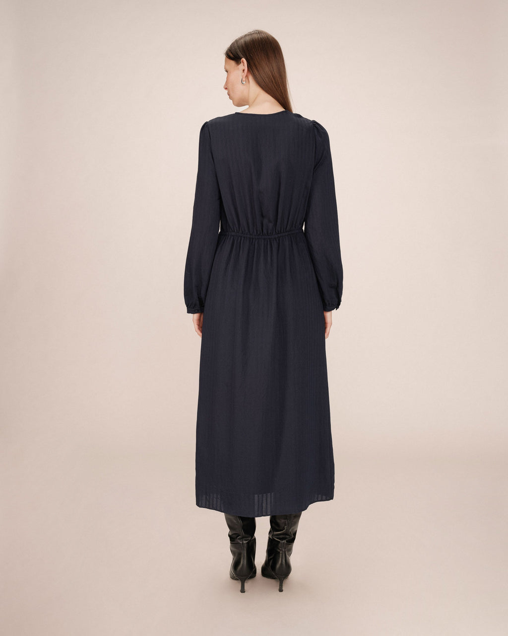 Robe Longue Shirley - Marine