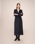 Robe Longue Shirley - Marine